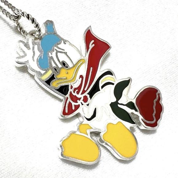 GUCCI Necklace Donald Interlocking Silver 925 - Picture 4 of 10